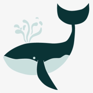 Blue Whale Wall Sticker - La Ballena Azul Png #2188095