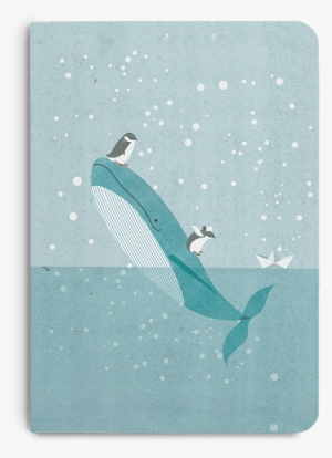 Dailyobjects Blue Whale A6 Notebook Plain Buy Online - Whale Shark #2188406