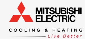 Mitsubishi Heating & Cooling - Mitsubishi Electric Cooling And Heating Logo #2188811