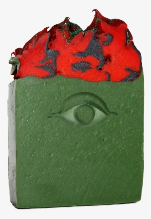 Cyclops With Spiky Hair Fruit Scented Hand Made Soap - Cake #2188954