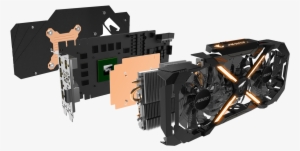 Excessive Heat From Gpu Can Be Dissipated Through The - Gtx 1080 Ti Aorus #2189560