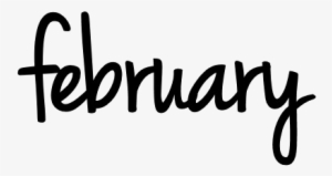 February Png File - February Png #2189827