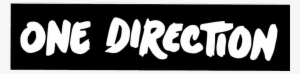 One Direction Logo One Direction February 5 Png - One Direction Logo Black And White #2189958