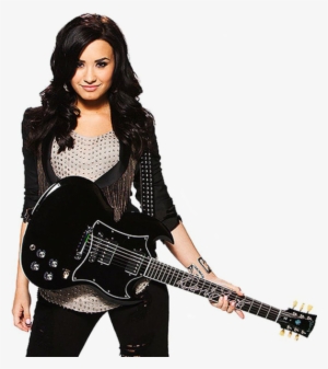 Share This Image - Demi Lovato With Guitar #2190366