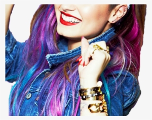 Demi Lovato Clipart Lovato Png - Demi Lovato Rainbow Hair #2190638
