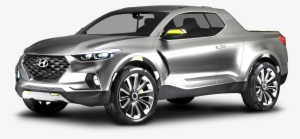 Silver Hyundai Santa Cruz Crossover Car Png Image - Hyundai Santa Cruz Png #2190704
