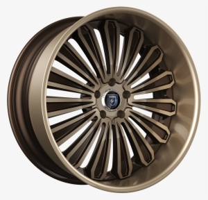 Brown And Champagne Finish - Lexani Wheels #2191172