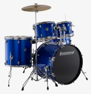 Ludwig Best Drum Kit - Blue Ludwig Drum Kit #2191361