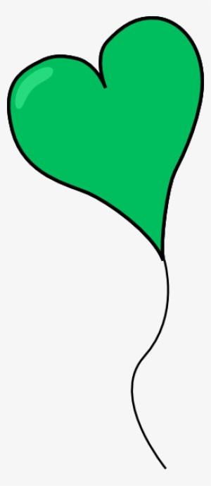How To Set Use Green Heart Balloon Clipart #2191419