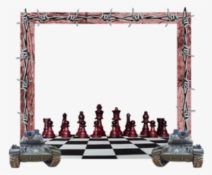 Military, Chess, Tanks, Frame, Barb Wire - Chess #2191744