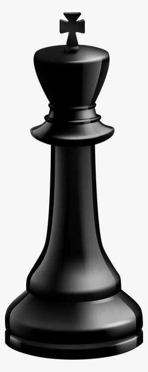 King Black Chess Piece Png Clip Art - King Black Png Chess - Free ...