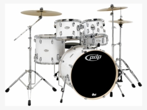 Pdp Mainstage Drum Kit W/ 800 Hw White - Pdp Mainstage Drum Kit #2191891