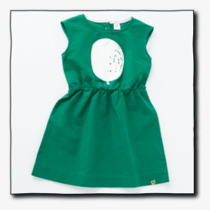 Milk Teeth Girls' Green Flying Balloon Dress - Dress #2191975