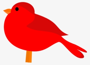 Red Bird Clip Art At Clker Com Vector Clip Art Online - Clip Art #2192186