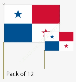 Panama Hand Waving Flags - Flag Of Panama #2192360