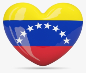 Illustration Of Flag Of Venezuela - Venezuela Flag In A Heart #2192437