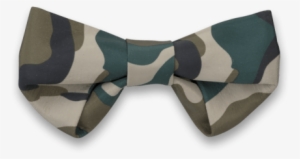 Folding In Camouflage Green Green Bow Tie - Plaid #2192484