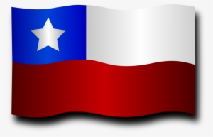 Flag Of Chile Flag Of Venezuela Drawing - Chile Flag Clipart #2192583