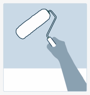 Applying With Roller And Brush - Illustration #2193354