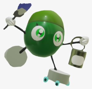 Earlene The Paint Roller 3d Model - Wiki #2193572