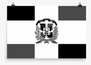 Dominican Republic Flag Wall Art - Republica Dominicana Flag Png #2193767