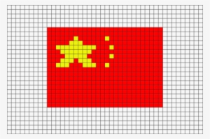 Flag Of China Pixel Art #2193957