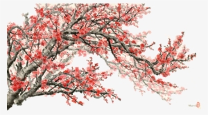 China Flag Banner - Cherry Blossom #2194005