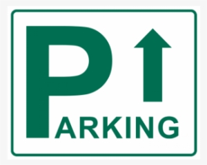 Arrow Up Parking Lot - Parking Arrow Sign #2194535
