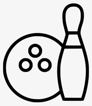 Bowling Ball And Pins Comments - Bowling Ball #2194539