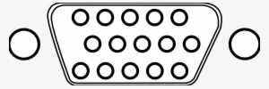 Vga Connector With 15 Poles / Pins Png Images 600 X - Free Transparent ...