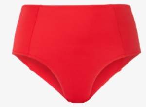 The High Waist In Tomato Red - Briefs #2194874