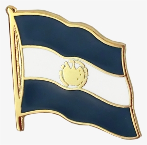 Flag Lapel Pin - El Salvador - Flag Lapel Pin #2195129
