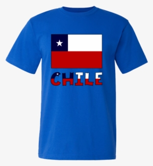Chile Flag And Name In Colors American Made T-shirt #2195188