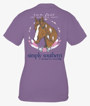 Horse-amethyst - Simply Southern Preppy Shirts #2195293