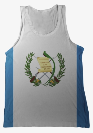Guatemala Flag Tank Top - Guatemala Flag In A Circle #2195521