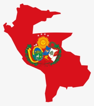 Open - Peru Bolivian Confederation Flag #2195710