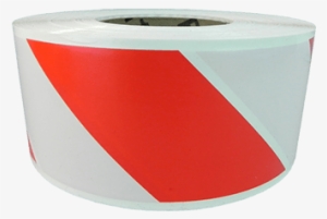 Red And White Barricade Tape - Circle #2196342