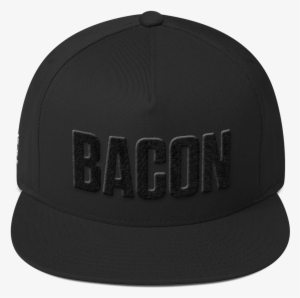 Image Of Bacon Embroidered Flat Bill Hat - Baseball Cap #2196463