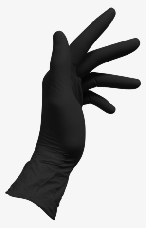 Transparent Gloves Black Graphic Transparent Stock - Black Glove Png #2196562