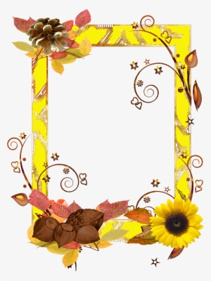 Flower Frame Png, File Size, Backgrounds Free, Resolutions, - Portable Network Graphics #2196639