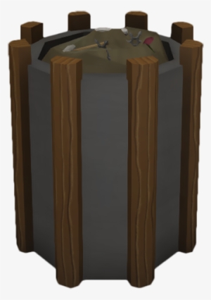 Furniture Trash Bin - Wood #2196672