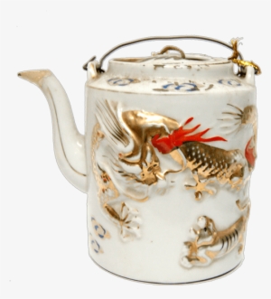 Dragon And Fou Dog Tea Pot Item Number： 9148b Tea Pot - Teapot #2197029