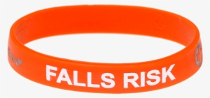 Falls Risk Medical Id Bracelet - Fall Risk Wristband Png #2197471