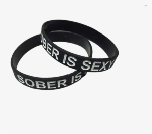 1" Sober Is Sexy Bracelet - Bracelet #2198014