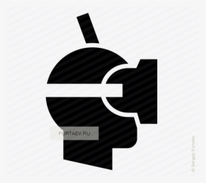 Vector Icon Of Male Profile With Mask And Snorkel - Snorkeling Vector #2198405