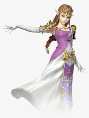 Zelda, Princess Of Hyrule, Best Known Simply As Princess - Zelda Super Smash Bros Wii U #2199071