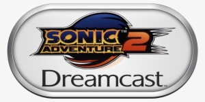 Sega Dreamcast Silver Ring Clear Game Logo Set - Sonic Adventure 2 Battle Logo #2199074