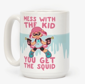 Mess With The Kid, You Get The Squid Coffee Mug - T-shirt #2199831