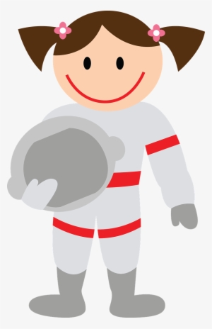 Girl Party Astronaut - นัก อวกาศ ผู้หญิง การ์ตูน #220034