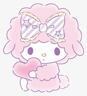 Piano Sanrio Cute Watercolor Love Heart Ribbon Star - ピアノ ちゃん #220214 Piano Sanrio Cute Watercolor Love Heart Ribbon Star - ピアノ ちゃん #220214